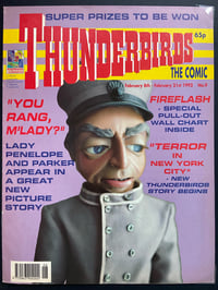 Image 2 of Thunderbirds, framed complete vintage comic, No 9 February 1992