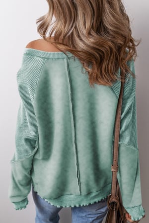 Image of Casual & Comfy Green Top 