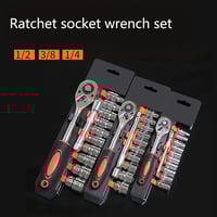 Image 8 of Socket Wrench Set w/Extension