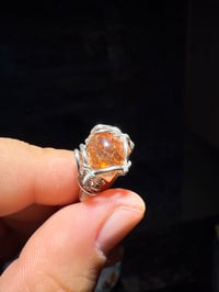 Image 3 of Sunstone Sterling silver ring 