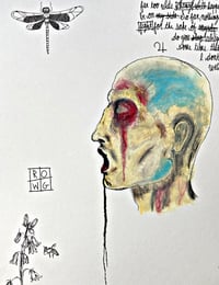 Image 2 of 14x17in. Drawing “Breath of Life”