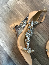 Image 2 of Rhinestone clear wedge