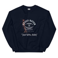 Image 3 of Raiders Fleece Gameday Crew Neck Sweatshirt