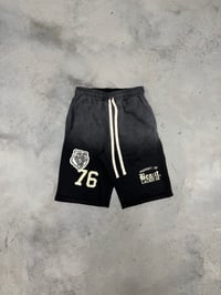 PROPERTY OF LACROSSE BAGGY SHORTS FADED BLACK