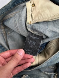 Image 6 of '15 Saint Laurent Hedi Slimane D03 Thrashed Denim - 29