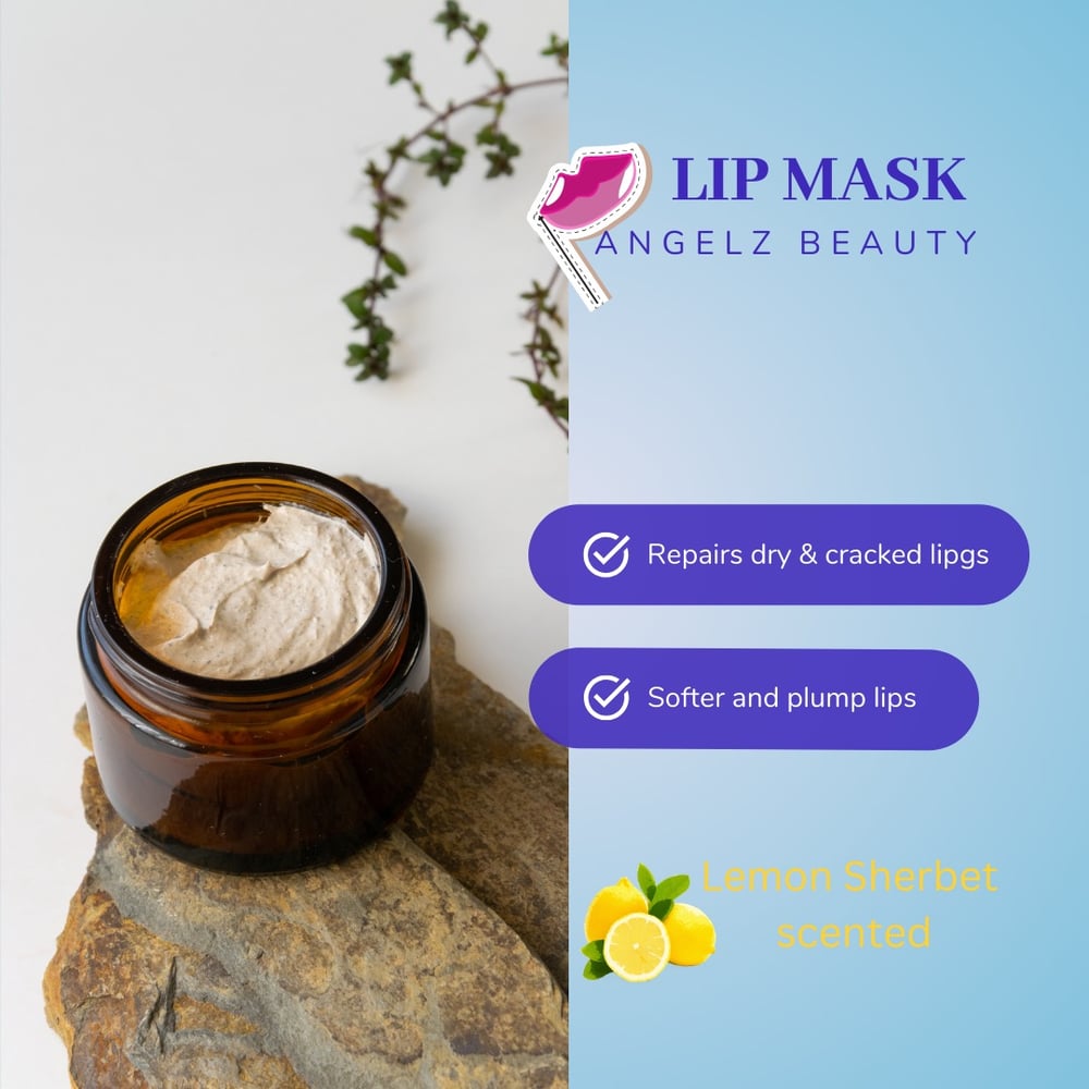Image of Lemon sherbet Lip Mask