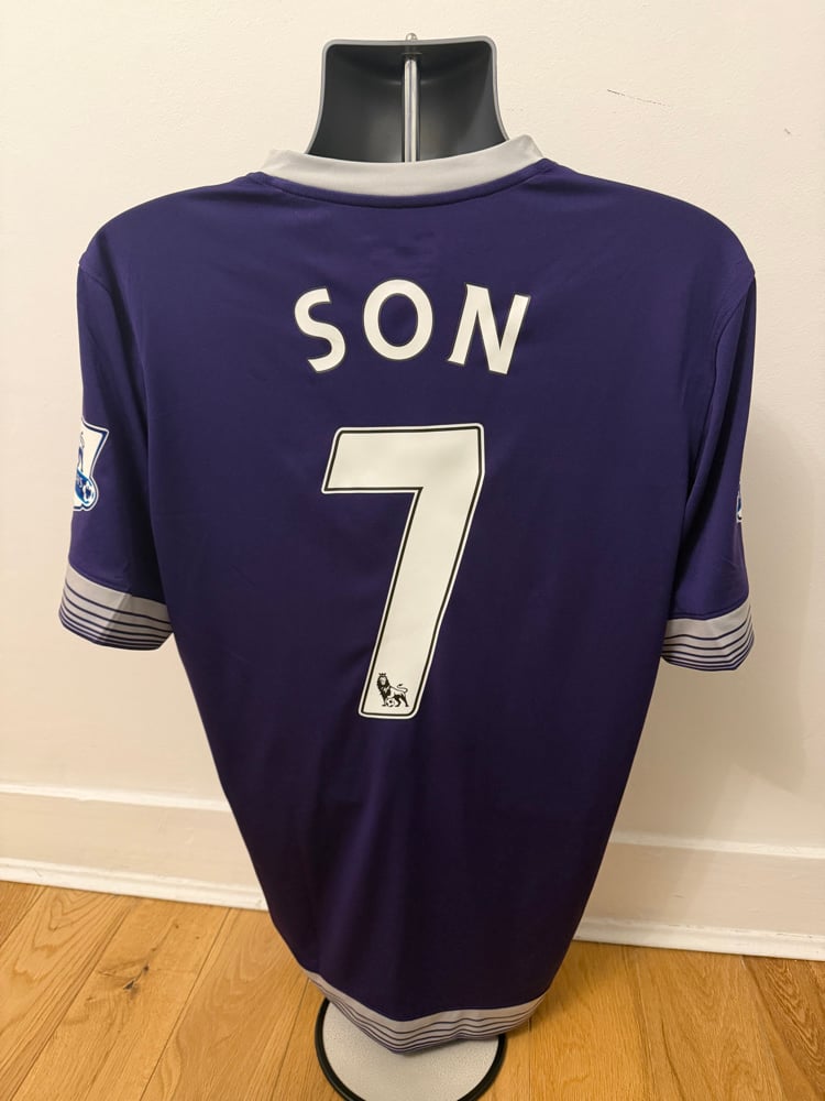 Image of Tottenham Hotspur “SON 7” 2015/16 Third Shirt + patches (L)