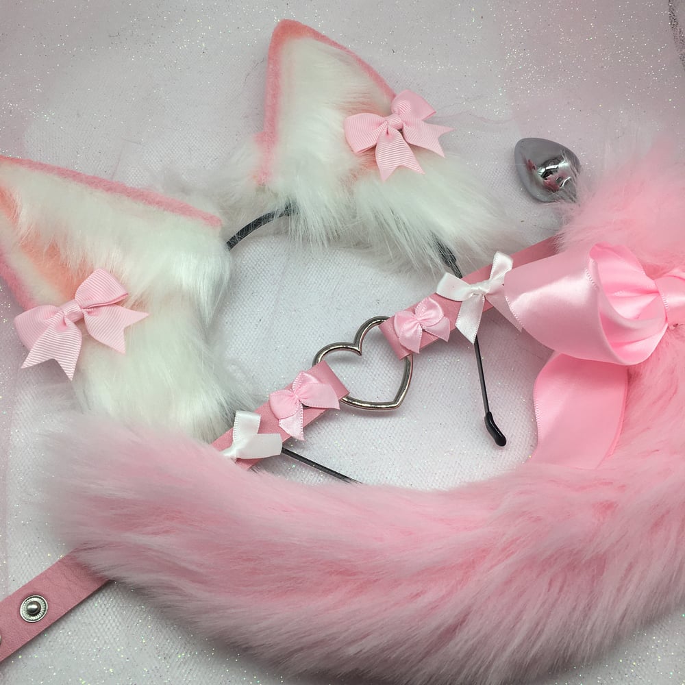 Pink 🦊 petplay Set 🐈‍⬛🐾