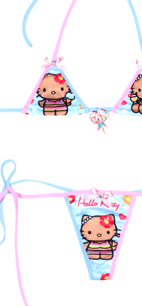 Image 3 of micro top tanned hellokitty