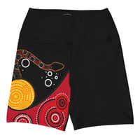 Image 1 of Yoga Shorts "Beginning"