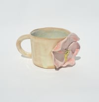 Image 1 of Pale Pink Flower Mug