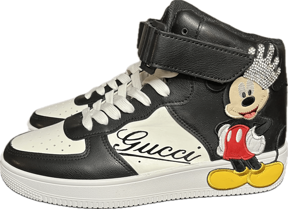 Mickey x Gucci Custom trainer (US Size 10 M/ 11 W 12)
