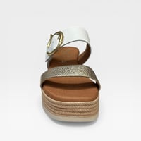 Image 2 of Oh My Sandals 5705 WHITE COMBO