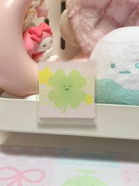 Image 1 of lucky clover binder clip