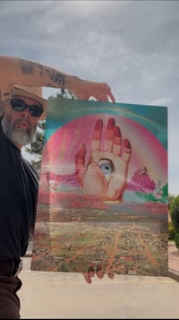 Image 1 of Sedona eye metal print 