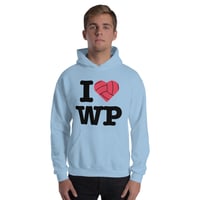 Image 8 of I Love Water Polo Hoodie Light Colors - Adult