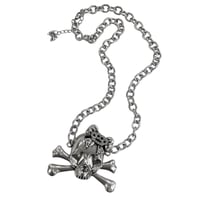 Image 1 of skull necklace