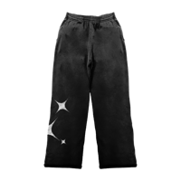 Image 2 of Black Aurora sweat pants