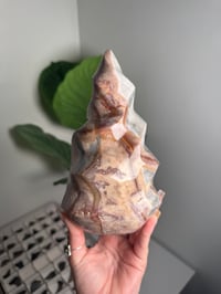 Image 1 of XL PASTEL SEA JASPER FLAME -MADAGASCAR- A