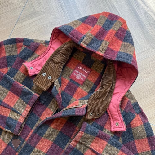 Image of 1990s Example By Missoni Wool Duffle Coat, Size XL