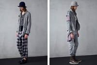 Image 3 of '12 Undercover Layered Flannel Waist Jeans - 32