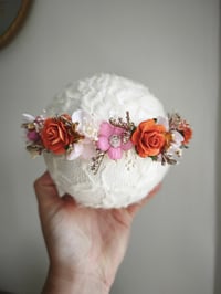 Halo orange et rose