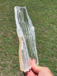 Image 10 of Transparent Selenite Slab | Morocco #2927