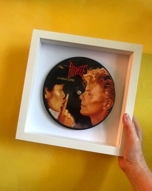 Image of David Bowie:China Girl, 7" Framed Picture Disc