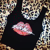 Lips Tank Black
