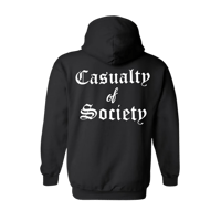 Image 1 of Casualty of Society Reflective Hoodie     