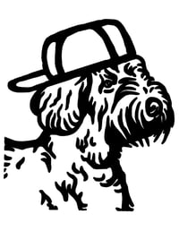 Image 1 of Doodle with Hat Decal