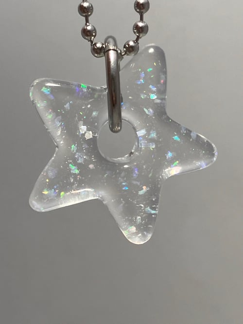 Image of chunky crushed opal star
