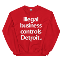 Image 5 of Detroit Control Unisex Sweatshirt (Colors Available)