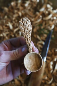 Image 4 of —-Falling Leaves Coffee Scoop