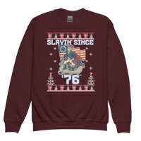 Image 6 of Youth Slayin' Since '76 Ugly Christmas Sweatshirt