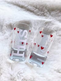 Image 3 of Matching Couples Shot Glasses 