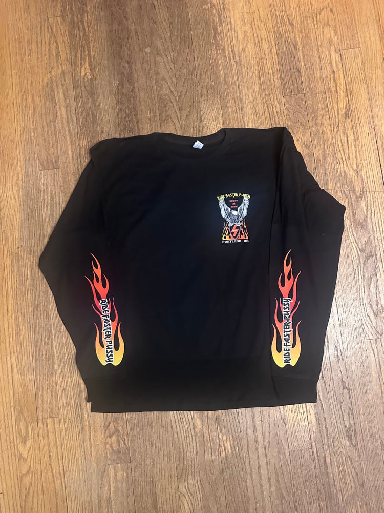 1990 V2 shop tee long sleeve Image 2