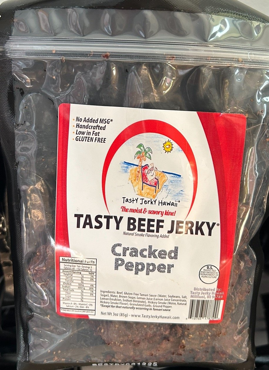 Image of Brisket soft and chewy cracked pepper 3 oz bag