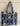 Blue Pineapple Folded Cotton Quilted Tote Bag
