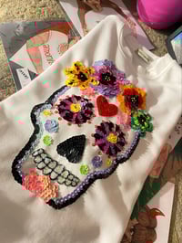 Image 1 of Suadoiro bordado a man. CATRINA. Talla M/L oversize. En stock!