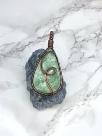 green opal pendant 1