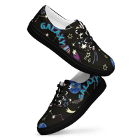 Image 2 of Women’s lace-up canvas shoes (GALAXY)