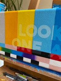 Image 2 of Secret Word Painting Commission - Emery (LOOK AFTER ONE ANOTHER)