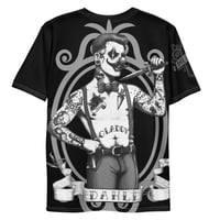 Image 1 of Blk Pin-Up Dahli Unisex t-shirt