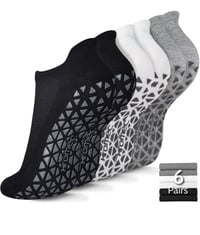 Image 2 of Non Slip Yoga Socks