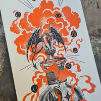 Image 3 of ORANGE GOBLIN (Freak Valley 2023) screenprint poster