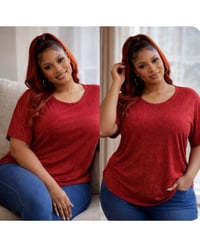 Image 1 of New  (22/24W) Kathie Lee Sparkle top #802*8