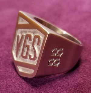 Image of VGS Est. 1988 Shield Ring 