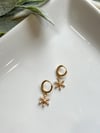 Mini Snowflakes Gold Plated