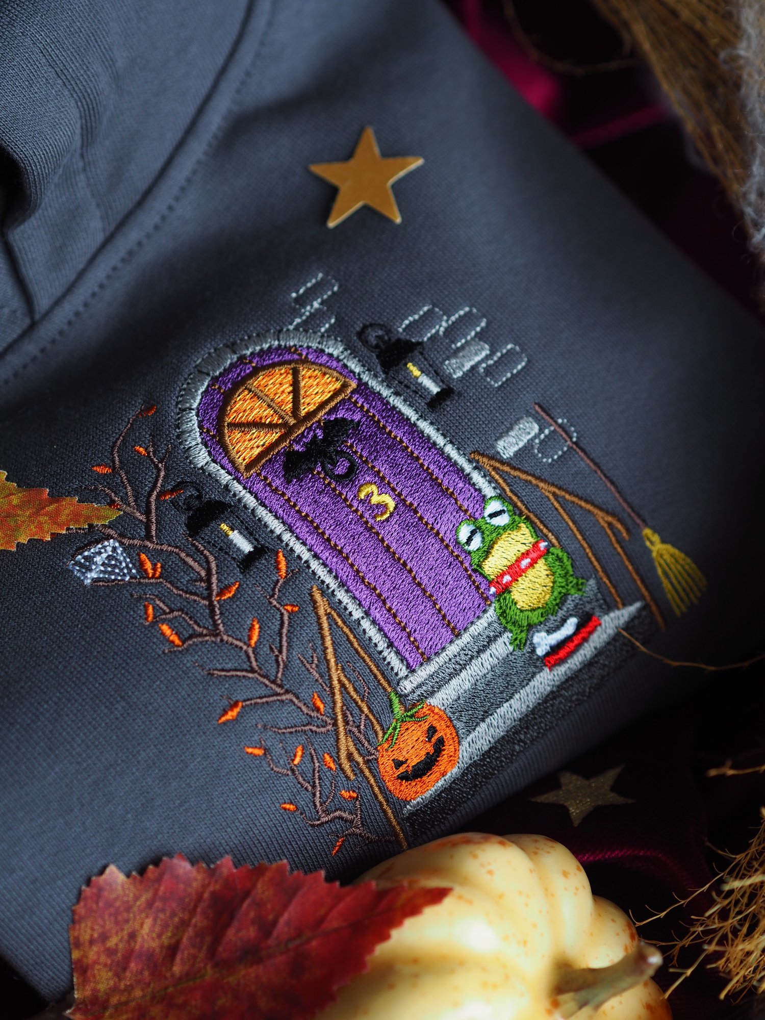 Image of The Witch's Door - Graphite Hoody